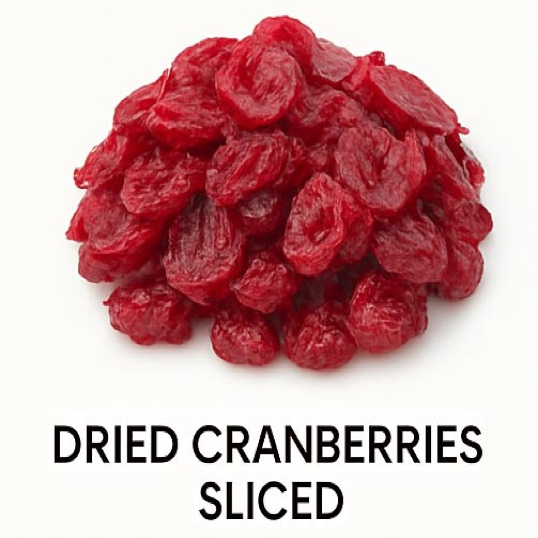 DRIED CRANBERRIES SLICED